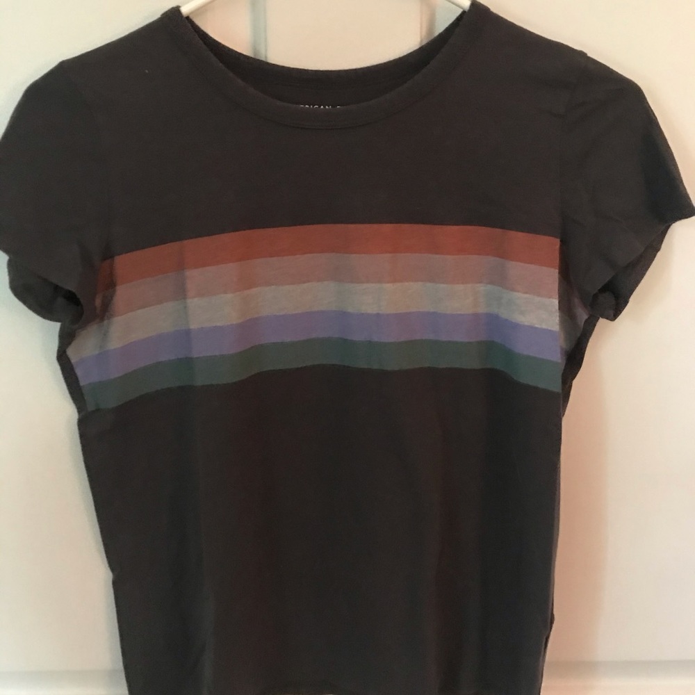 Striped American Eagle Shirt